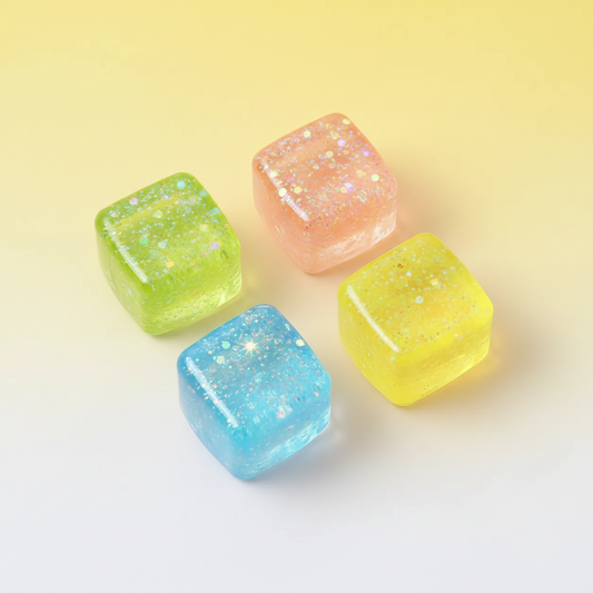 Mini Glitter Cube