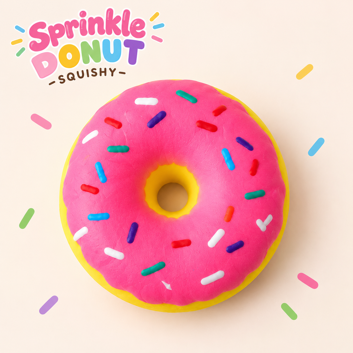 Sprinkle Donut Squishy