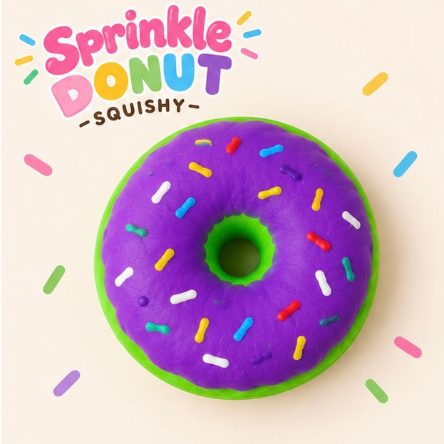 Sprinkle Donut Squishy