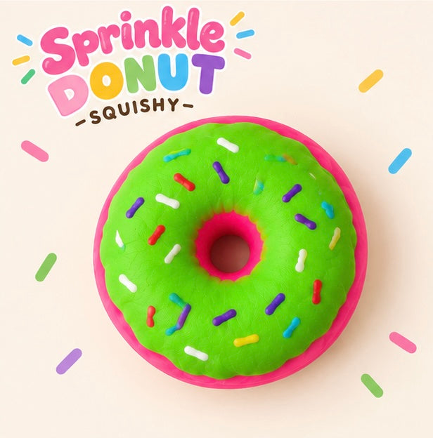 Sprinkle Donut Squishy